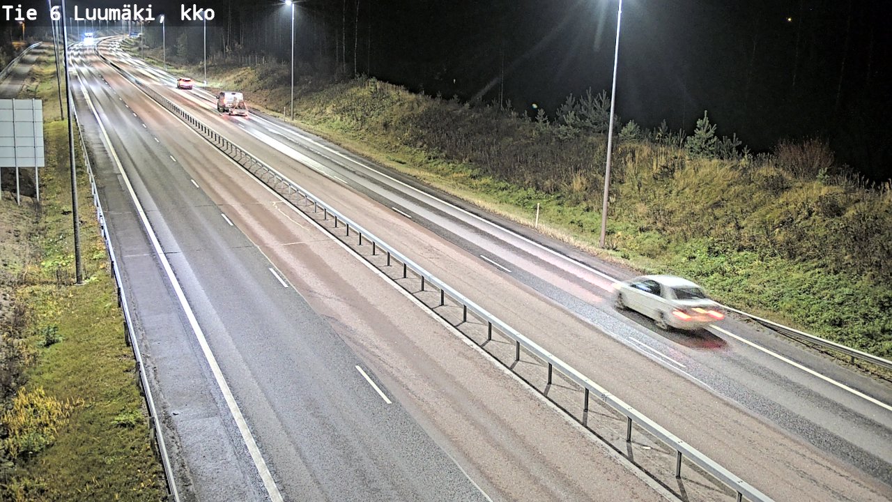 Kelikamerat Kuva Tie 6 Luumäki, kirkko, Luumäki, Etelä-Karjala