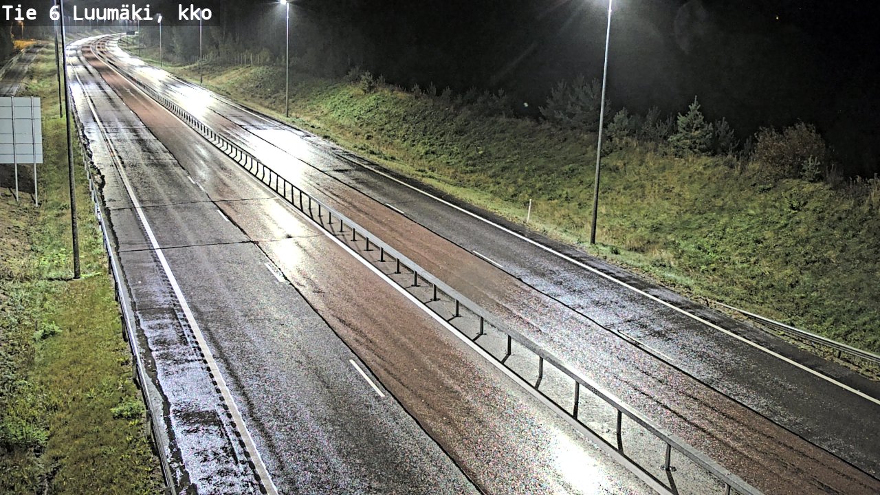 Weather Camera Image Road 6 Luumäki, kirkko, Luumäki, Etelä-Karjala