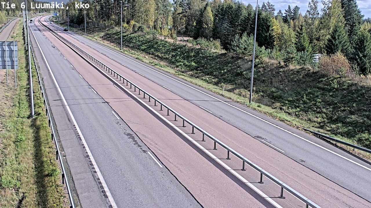Kelikamerat Kuva Tie 6 Luumäki, kirkko, Luumäki, Etelä-Karjala