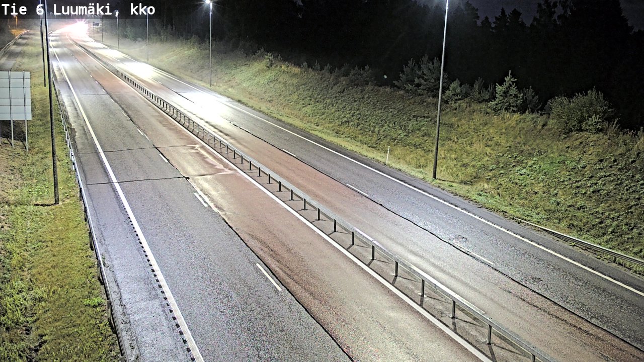 Kelikamerat Kuva Tie 6 Luumäki, kirkko, Luumäki, Etelä-Karjala