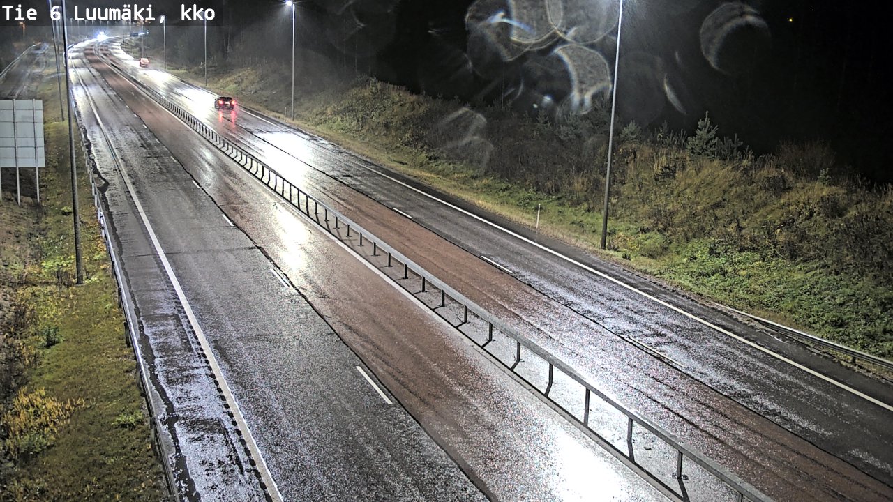 Weather Camera Image Road 6 Luumäki, kirkko, Luumäki, Etelä-Karjala