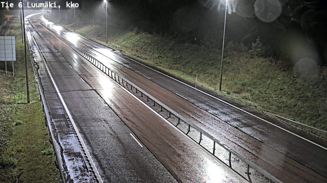 Weather Camera Image Road 6 Luumäki, kirkko, Luumäki, Etelä-Karjala