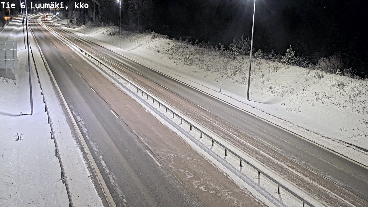 Kelikamerat Kuva Tie 6 Luumäki, kirkko, Luumäki, Etelä-Karjala