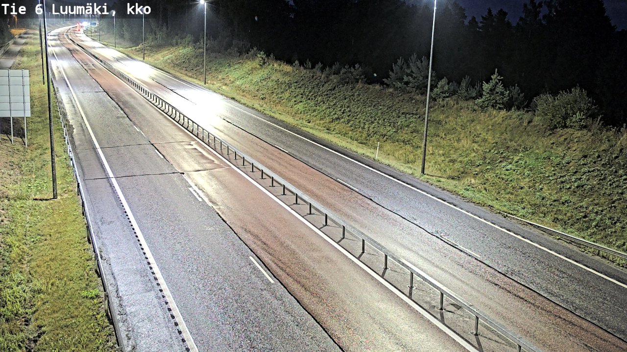 Kelikamerat Kuva Tie 6 Luumäki, kirkko, Luumäki, Etelä-Karjala