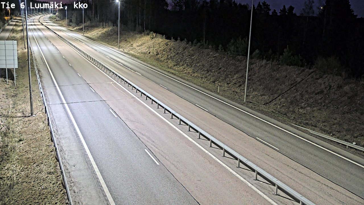Kelikamerat Kuva Tie 6 Luumäki, kirkko, Luumäki, Etelä-Karjala