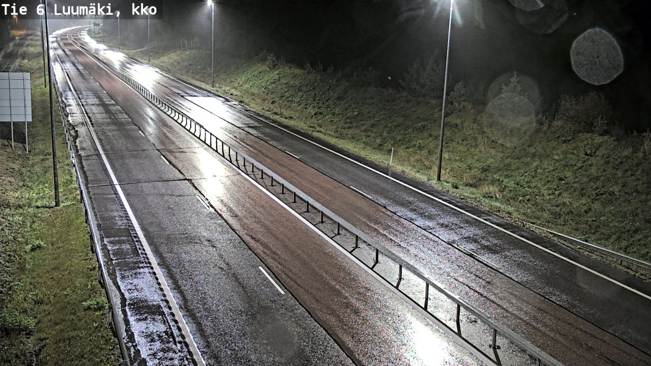 Weather Camera Image Road 6 Luumäki, kirkko, Luumäki, Etelä-Karjala