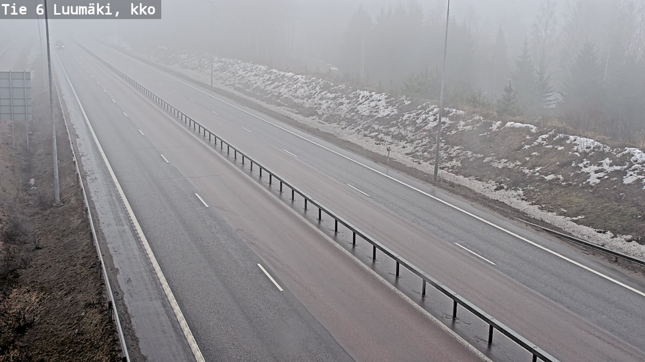 Kelikamerat Kuva Tie 6 Luumäki, kirkko, Luumäki, Etelä-Karjala