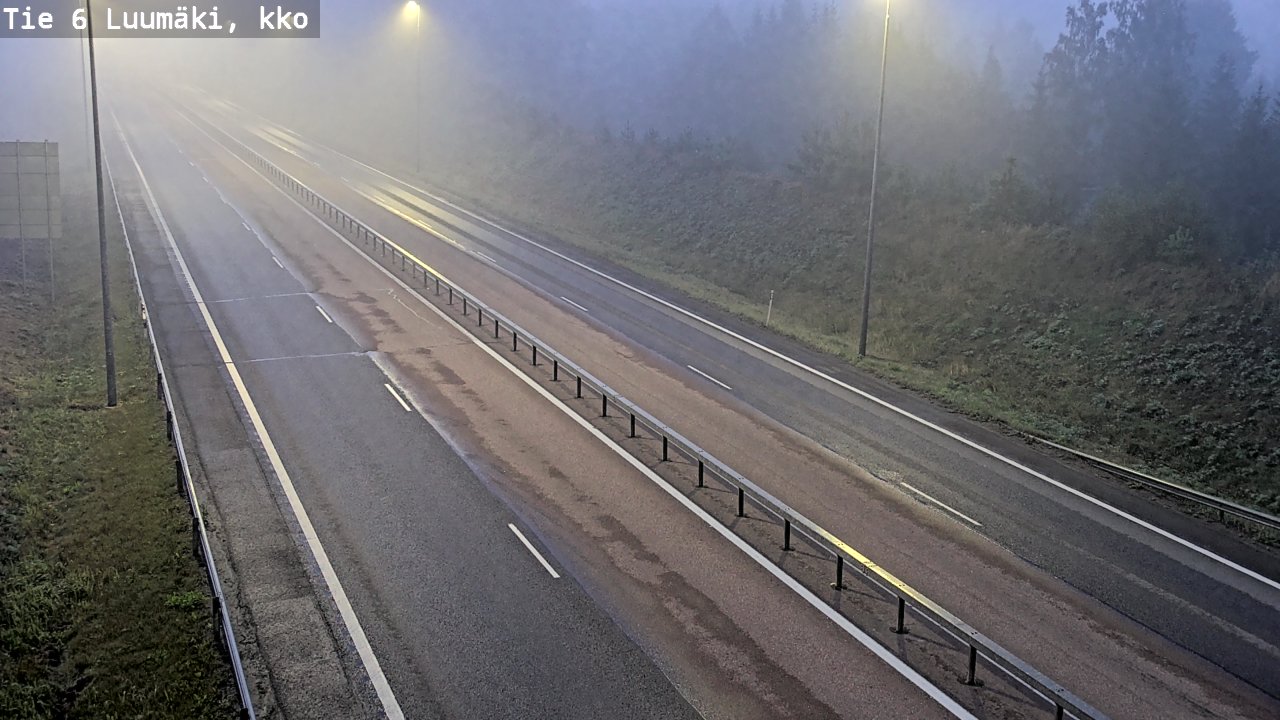 Kelikamerat Kuva Tie 6 Luumäki, kirkko, Luumäki, Etelä-Karjala