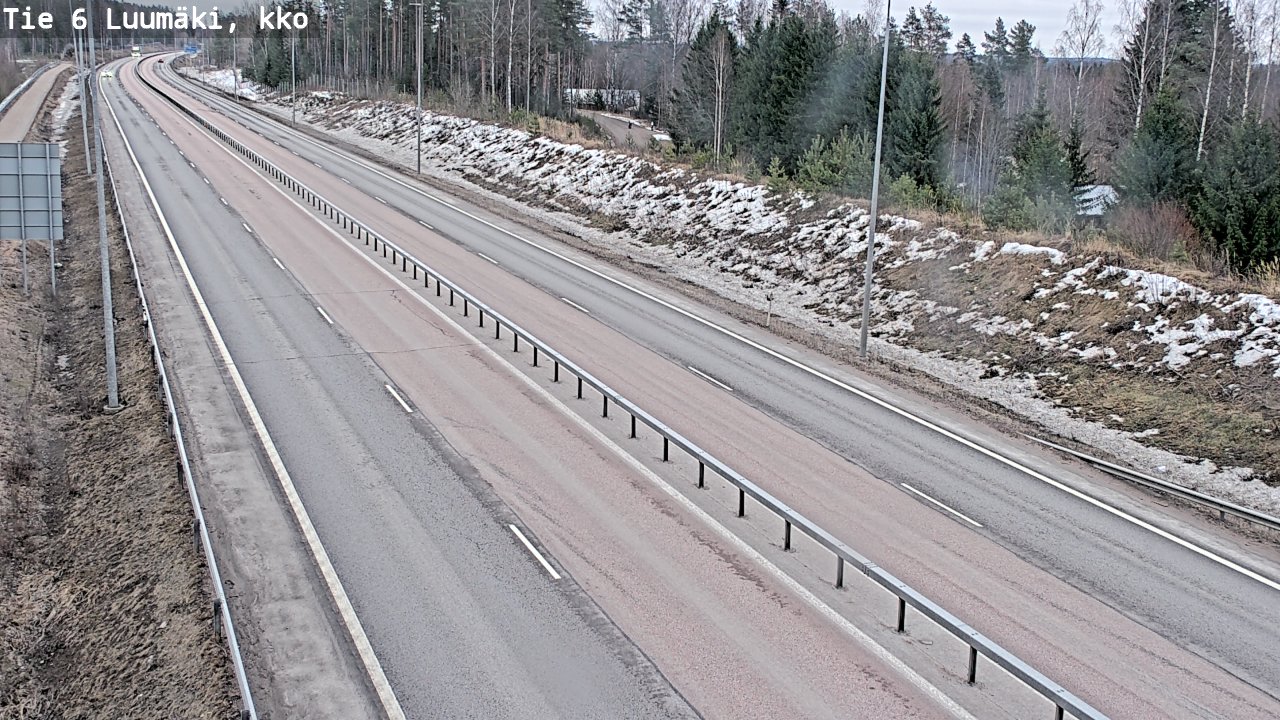 Kelikamerat Kuva Tie 6 Luumäki, kirkko, Luumäki, Etelä-Karjala