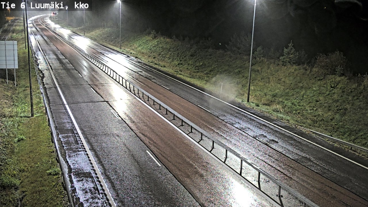 Weather Camera Image Road 6 Luumäki, kirkko, Luumäki, Etelä-Karjala