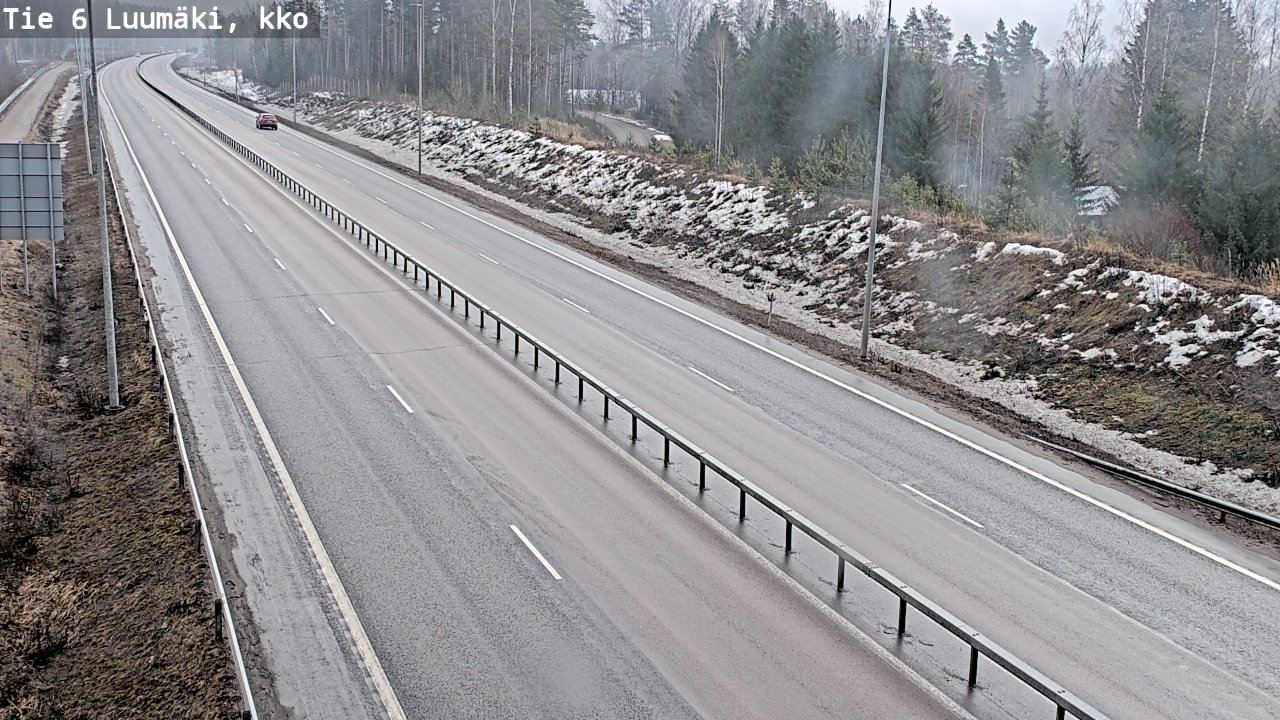 Kelikamerat Kuva Tie 6 Luumäki, kirkko, Luumäki, Etelä-Karjala