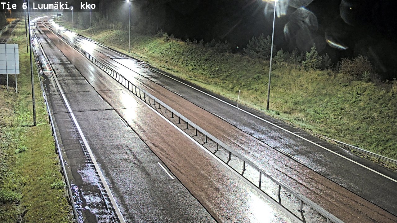 Weather Camera Image Road 6 Luumäki, kirkko, Luumäki, Etelä-Karjala