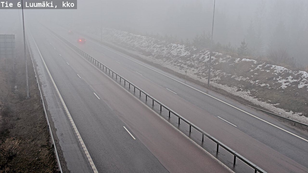 Kelikamerat Kuva Tie 6 Luumäki, kirkko, Luumäki, Etelä-Karjala