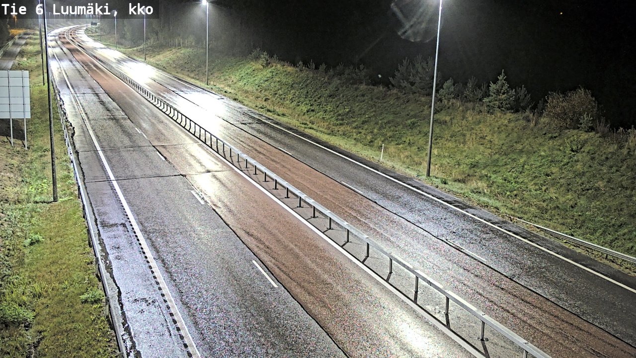 Weather Camera Image Road 6 Luumäki, kirkko, Luumäki, Etelä-Karjala