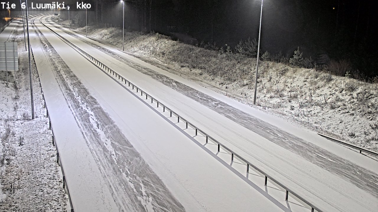 Kelikamerat Kuva Tie 6 Luumäki, kirkko, Luumäki, Etelä-Karjala