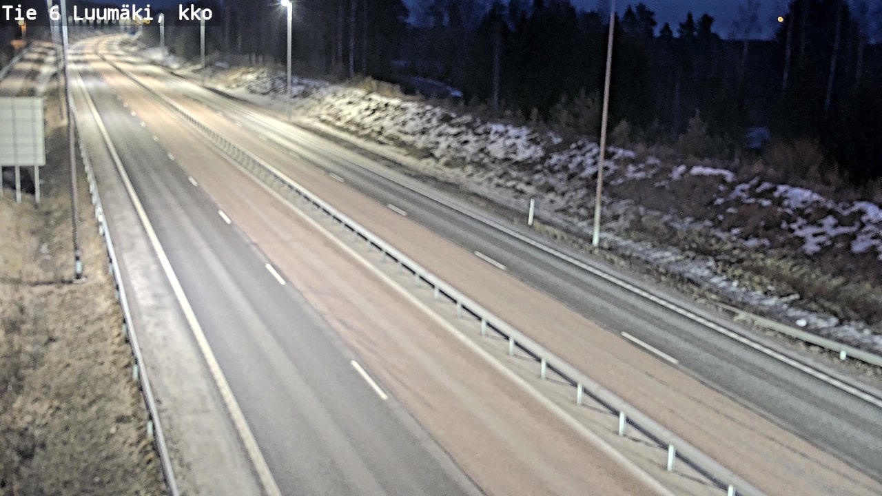 Kelikamerat Kuva Tie 6 Luumäki, kirkko, Luumäki, Etelä-Karjala