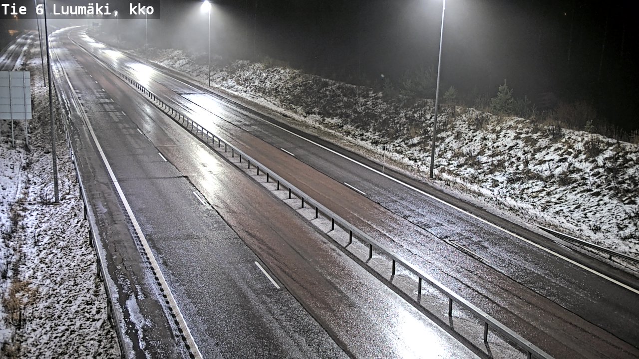 Weather Camera Image Road 6 Luumäki, kirkko, Luumäki, Etelä-Karjala