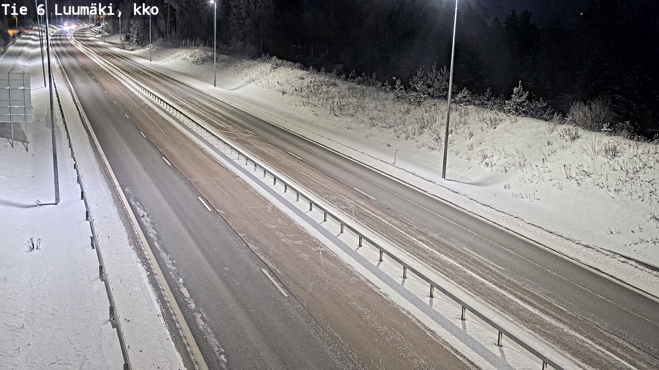 Kelikamerat Kuva Tie 6 Luumäki, kirkko, Luumäki, Etelä-Karjala