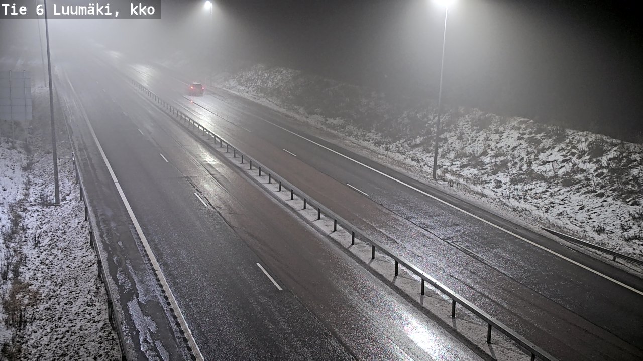 Weather Camera Image Road 6 Luumäki, kirkko, Luumäki, Etelä-Karjala