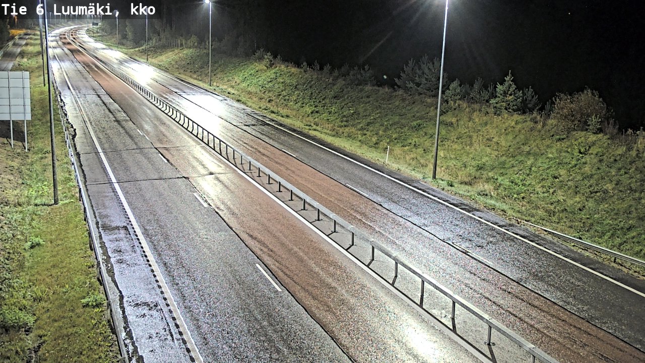 Weather Camera Image Road 6 Luumäki, kirkko, Luumäki, Etelä-Karjala