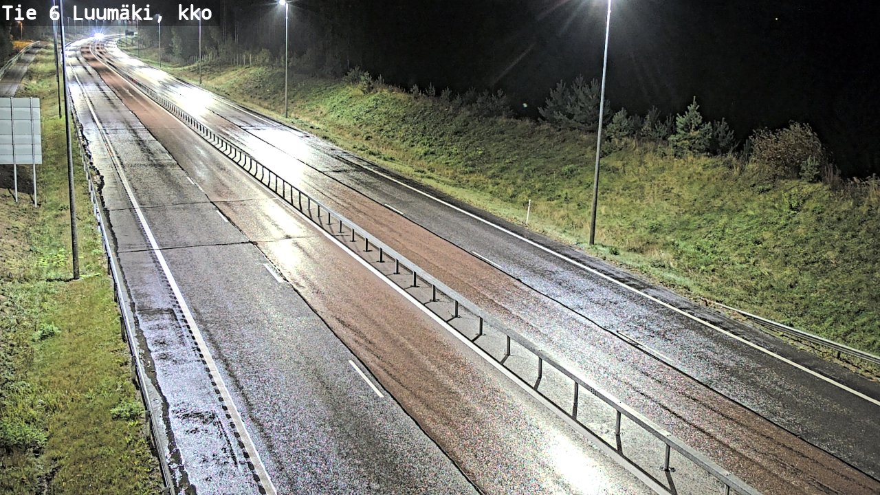Weather Camera Image Road 6 Luumäki, kirkko, Luumäki, Etelä-Karjala