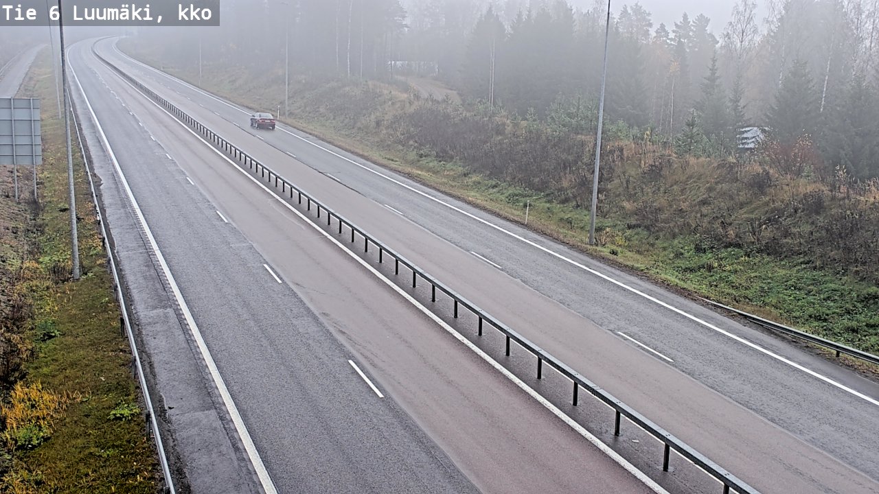 Kelikamerat Kuva Tie 6 Luumäki, kirkko, Luumäki, Etelä-Karjala