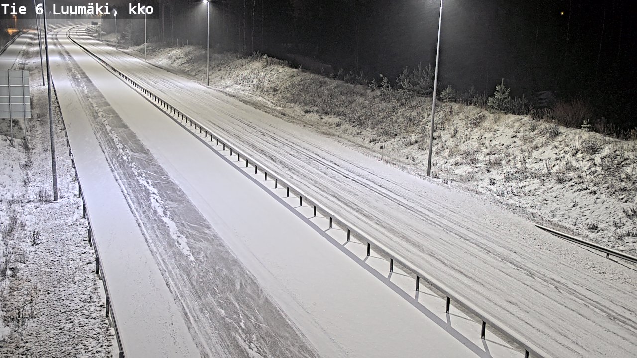 Kelikamerat Kuva Tie 6 Luumäki, kirkko, Luumäki, Etelä-Karjala