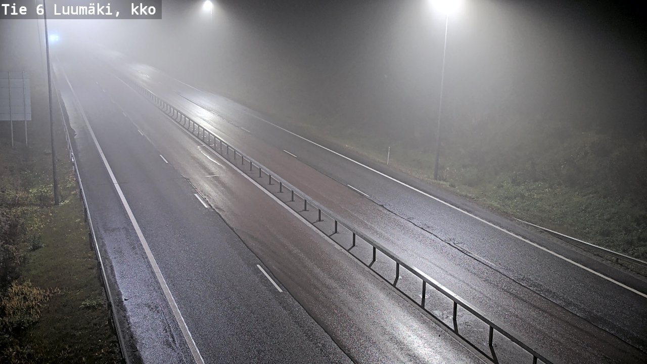 Kelikamerat Kuva Tie 6 Luumäki, kirkko, Luumäki, Etelä-Karjala