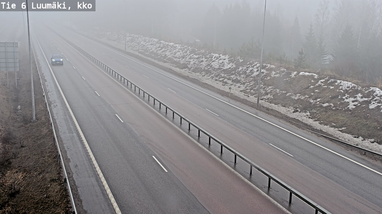 Kelikamerat Kuva Tie 6 Luumäki, kirkko, Luumäki, Etelä-Karjala