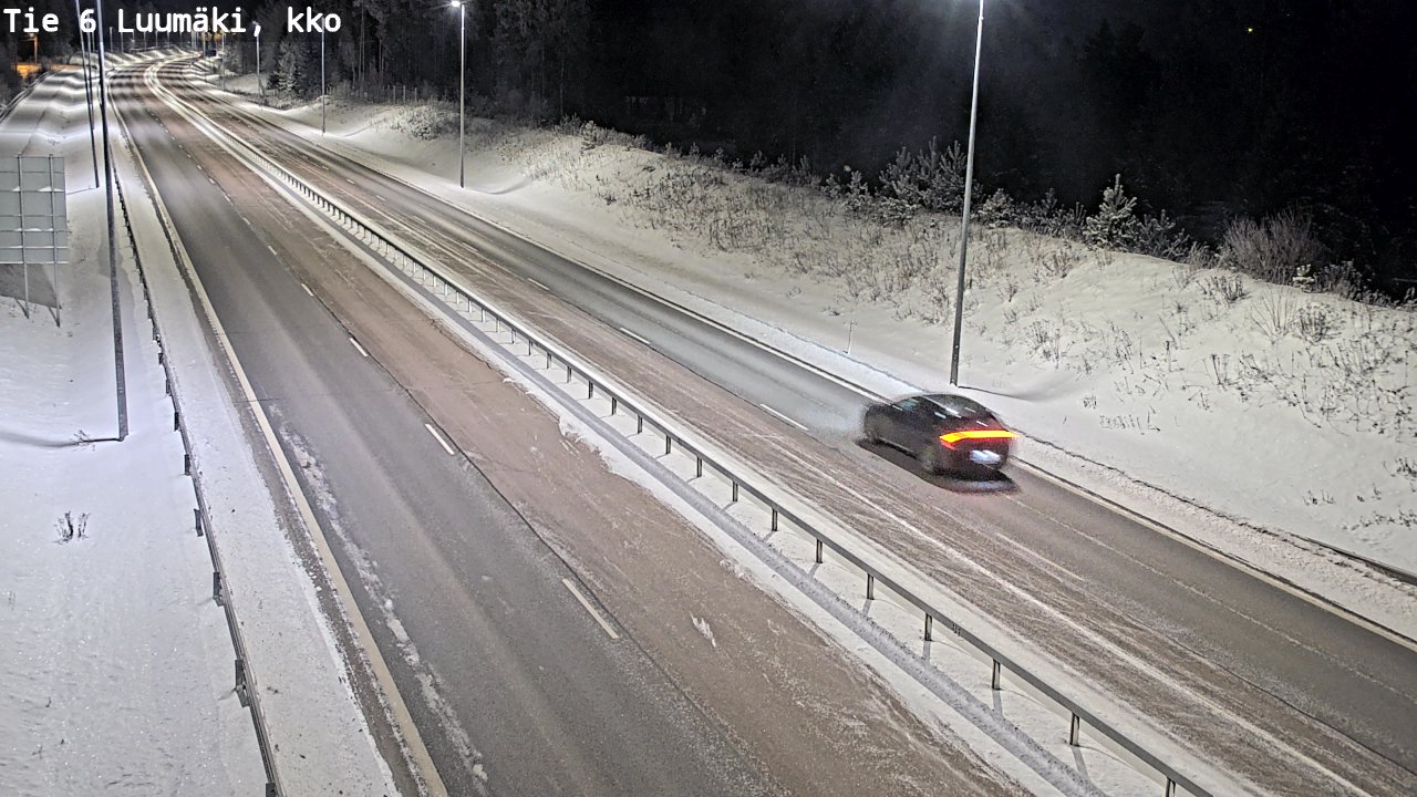 Kelikamerat Kuva Tie 6 Luumäki, kirkko, Luumäki, Etelä-Karjala