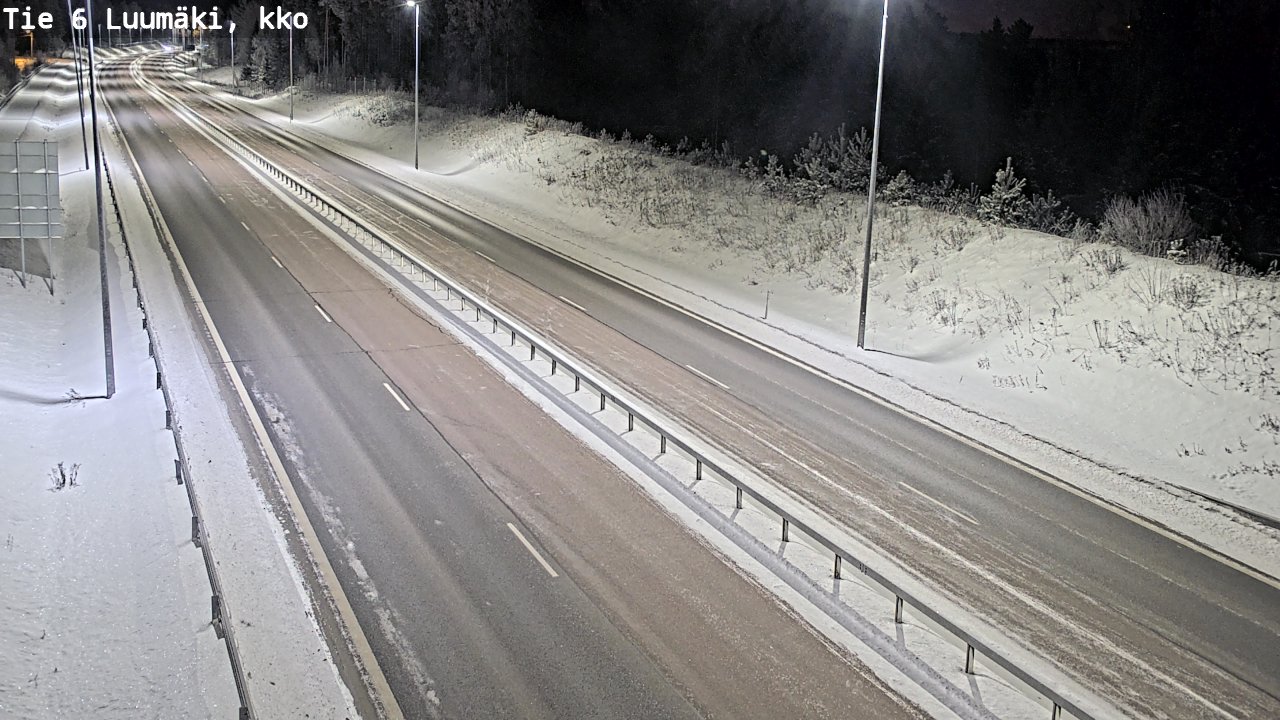 Kelikamerat Kuva Tie 6 Luumäki, kirkko, Luumäki, Etelä-Karjala