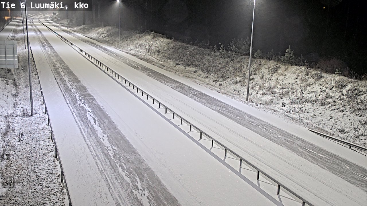 Kelikamerat Kuva Tie 6 Luumäki, kirkko, Luumäki, Etelä-Karjala