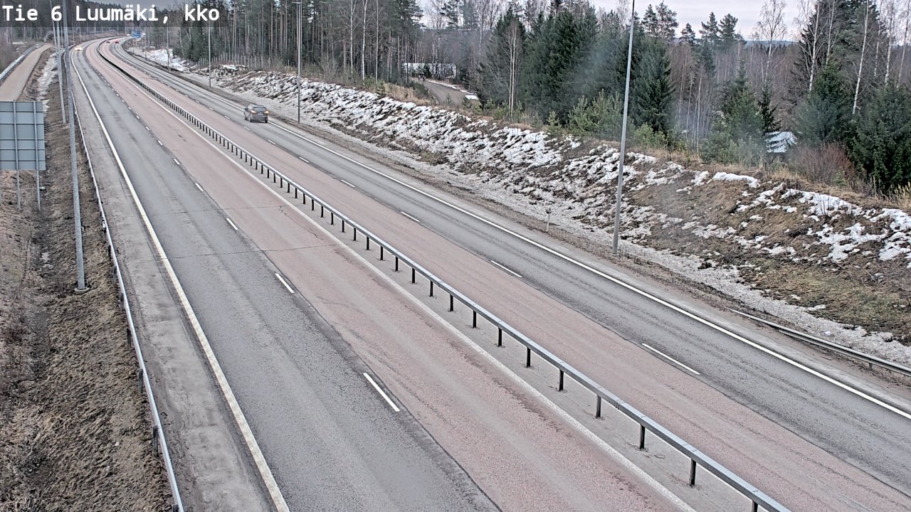 Kelikamerat Kuva Tie 6 Luumäki, kirkko, Luumäki, Etelä-Karjala