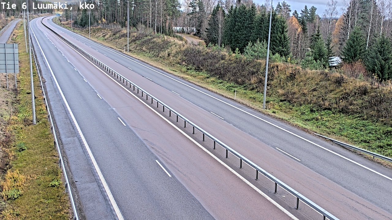 Kelikamerat Kuva Tie 6 Luumäki, kirkko, Luumäki, Etelä-Karjala