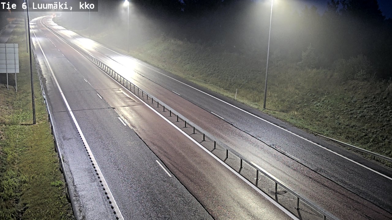 Kelikamerat Kuva Tie 6 Luumäki, kirkko, Luumäki, Etelä-Karjala