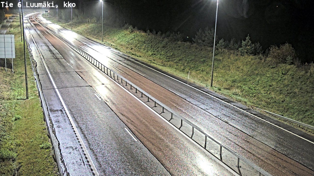 Weather Camera Image Road 6 Luumäki, kirkko, Luumäki, Etelä-Karjala