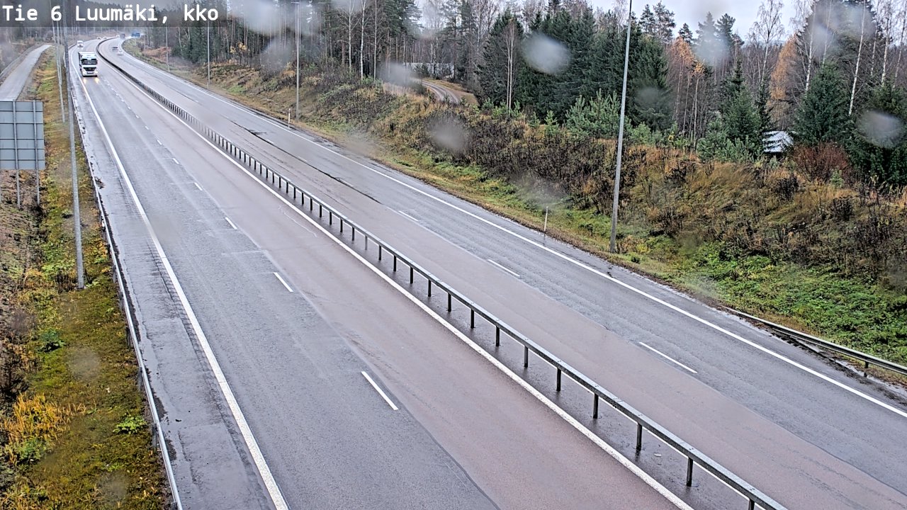 Weather Camera Image Road 6 Luumäki, kirkko, Luumäki, Etelä-Karjala