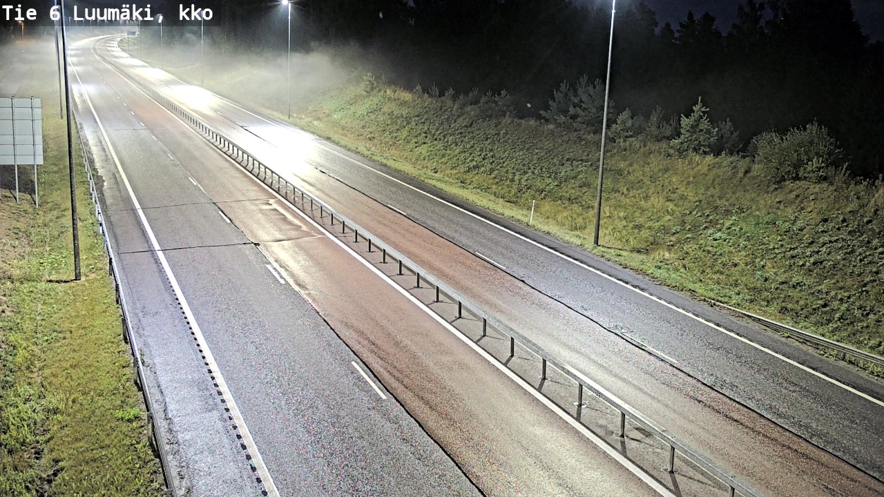 Kelikamerat Kuva Tie 6 Luumäki, kirkko, Luumäki, Etelä-Karjala