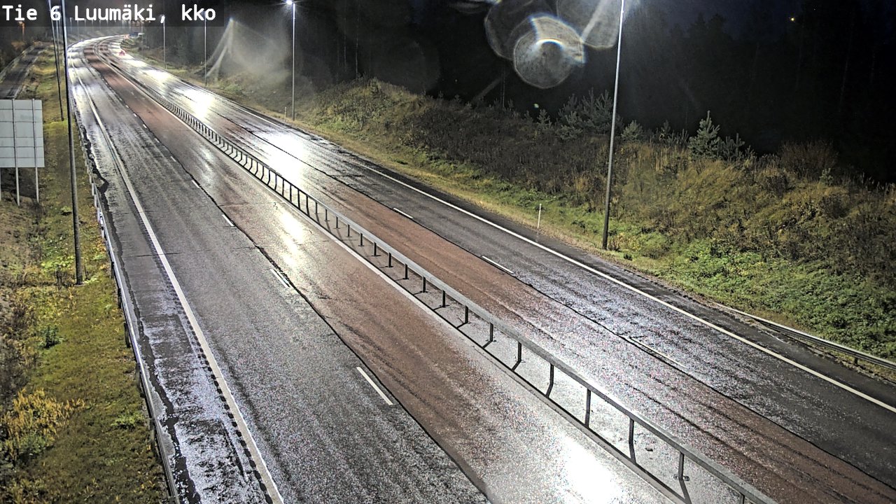 Weather Camera Image Road 6 Luumäki, kirkko, Luumäki, Etelä-Karjala