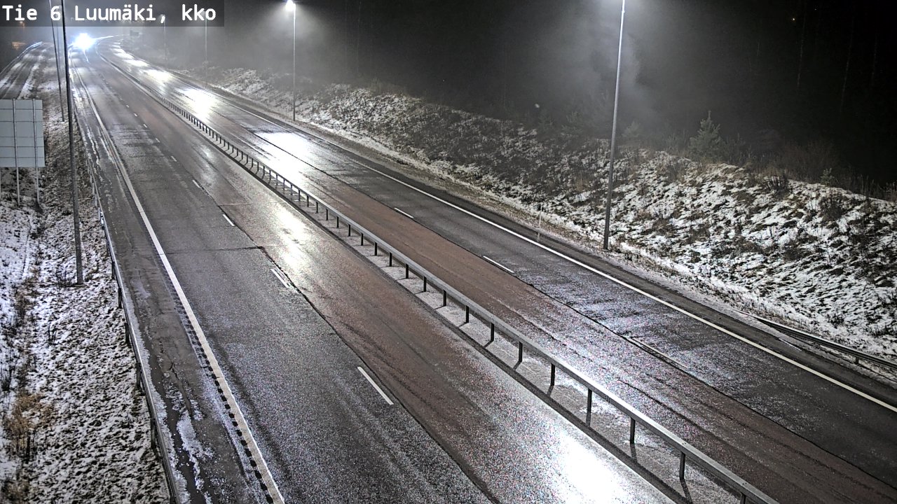 Weather Camera Image Road 6 Luumäki, kirkko, Luumäki, Etelä-Karjala