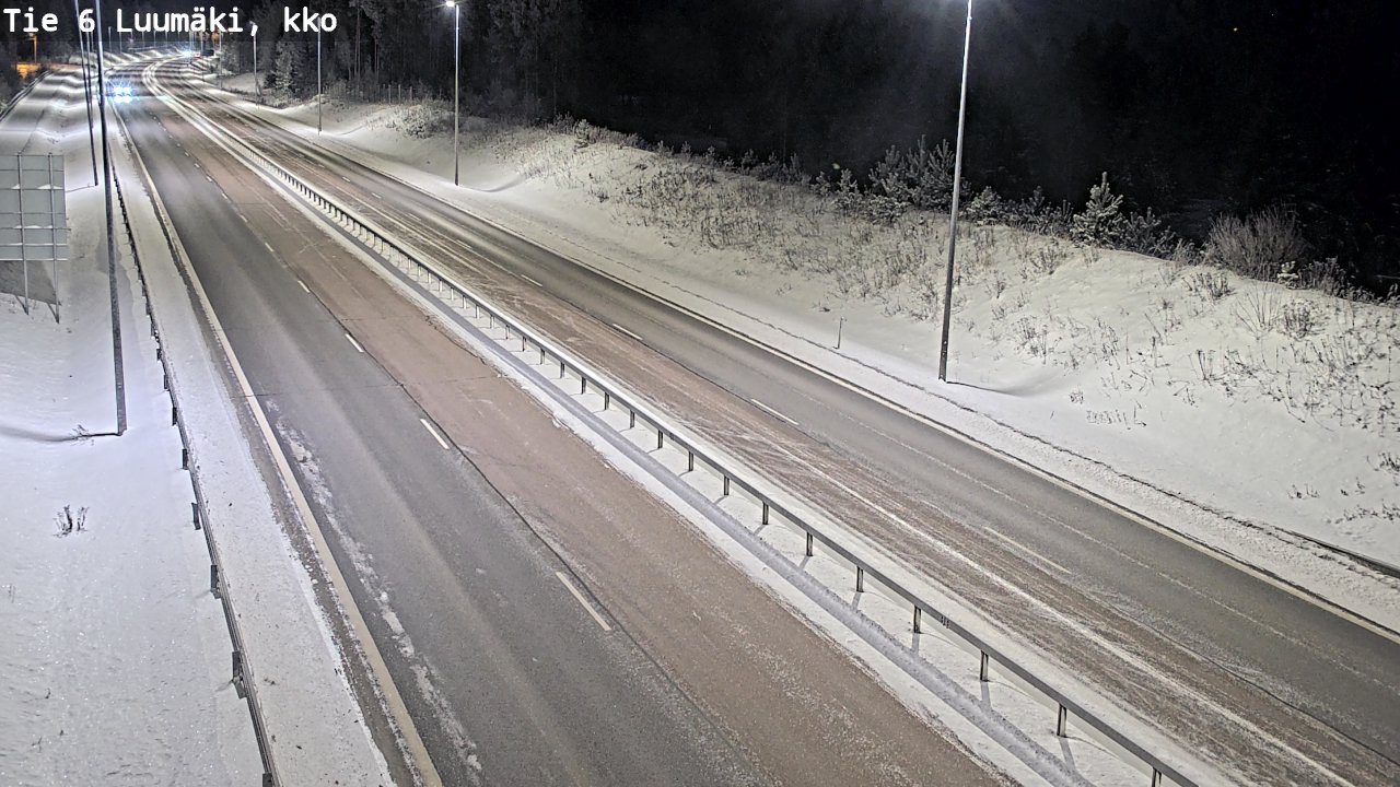 Kelikamerat Kuva Tie 6 Luumäki, kirkko, Luumäki, Etelä-Karjala