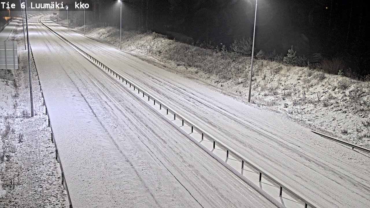 Kelikamerat Kuva Tie 6 Luumäki, kirkko, Luumäki, Etelä-Karjala