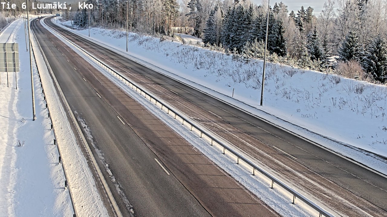 Kelikamerat Kuva Tie 6 Luumäki, kirkko, Luumäki, Etelä-Karjala