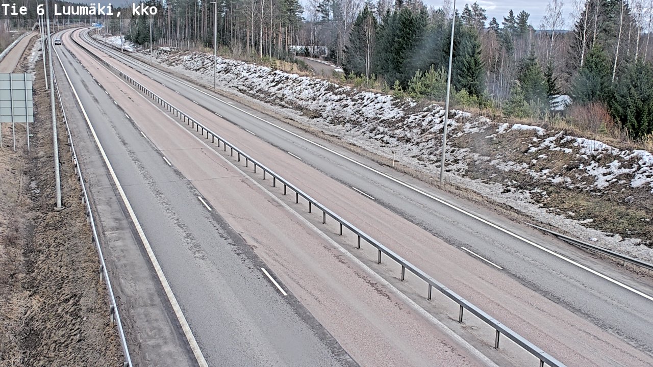 Kelikamerat Kuva Tie 6 Luumäki, kirkko, Luumäki, Etelä-Karjala