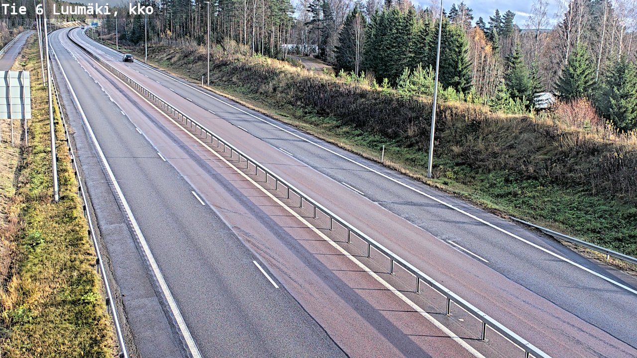 Kelikamerat Kuva Tie 6 Luumäki, kirkko, Luumäki, Etelä-Karjala