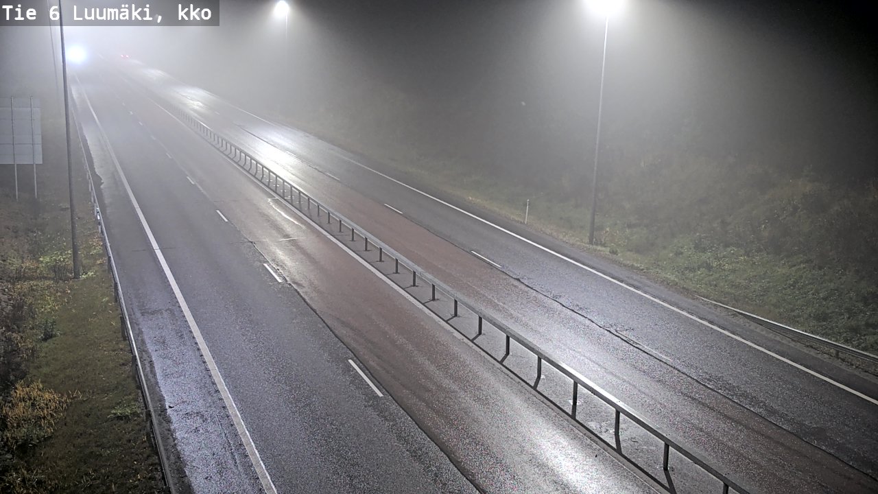 Kelikamerat Kuva Tie 6 Luumäki, kirkko, Luumäki, Etelä-Karjala