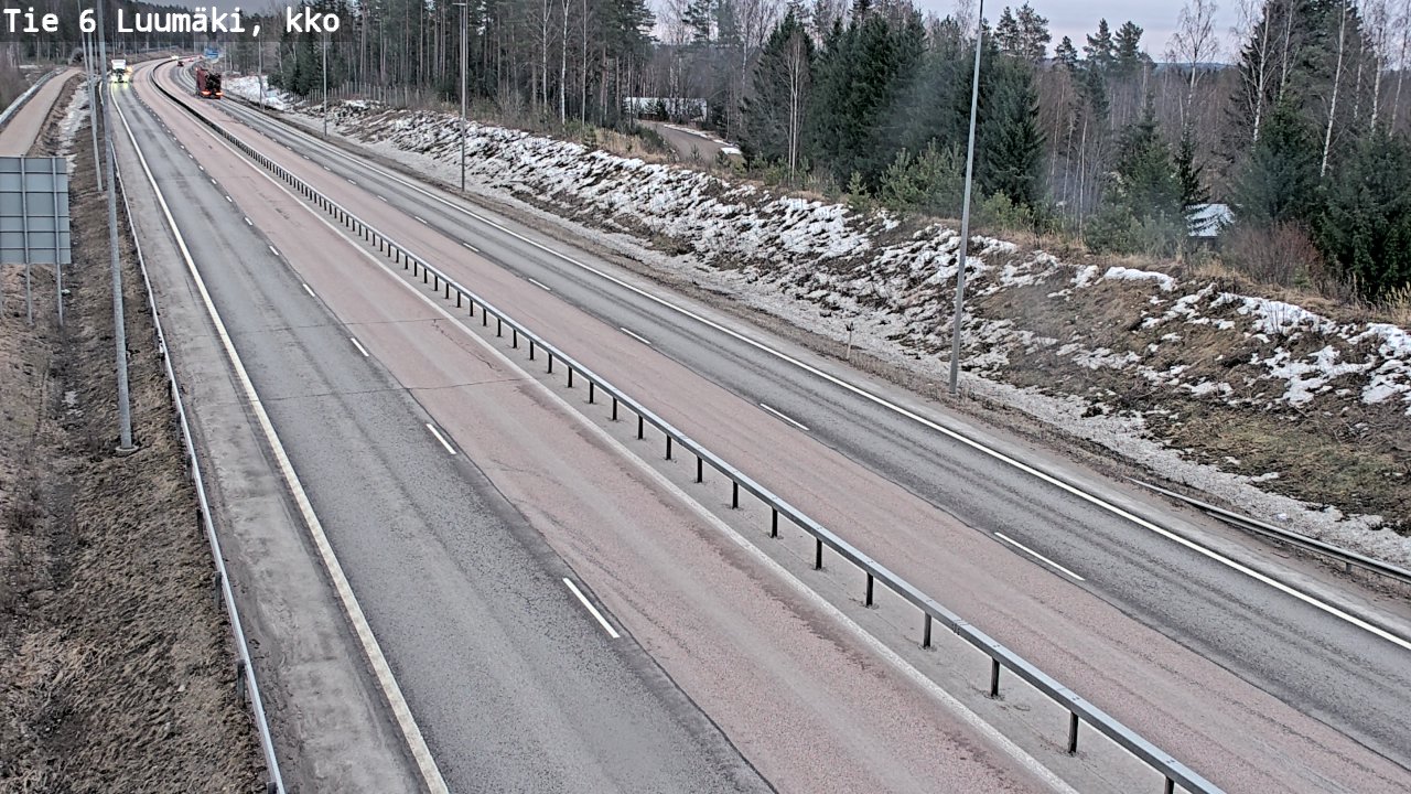 Kelikamerat Kuva Tie 6 Luumäki, kirkko, Luumäki, Etelä-Karjala