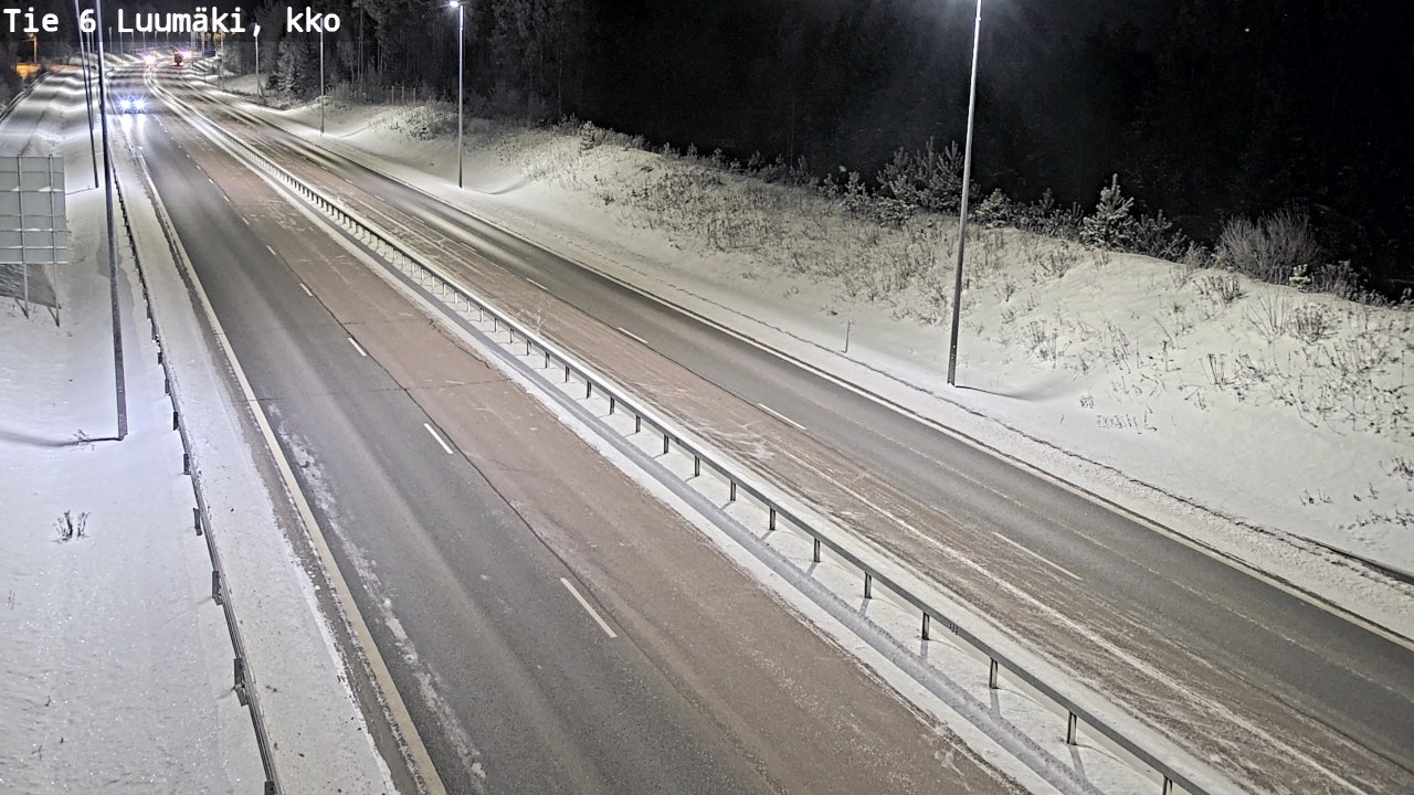 Kelikamerat Kuva Tie 6 Luumäki, kirkko, Luumäki, Etelä-Karjala