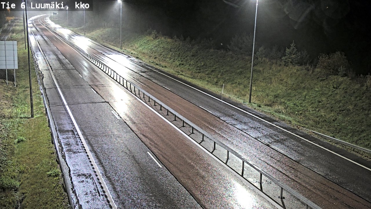 Weather Camera Image Road 6 Luumäki, kirkko, Luumäki, Etelä-Karjala