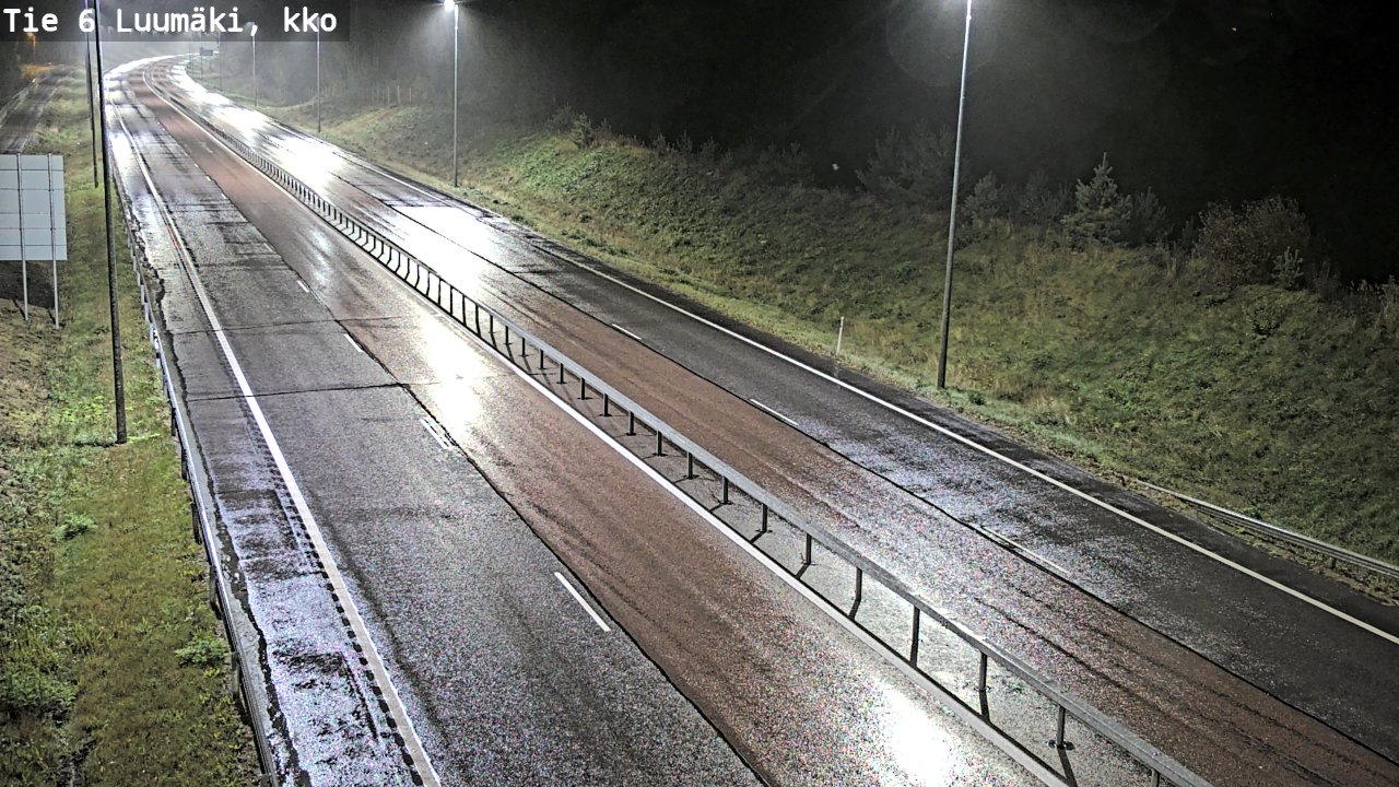 Weather Camera Image Road 6 Luumäki, kirkko, Luumäki, Etelä-Karjala
